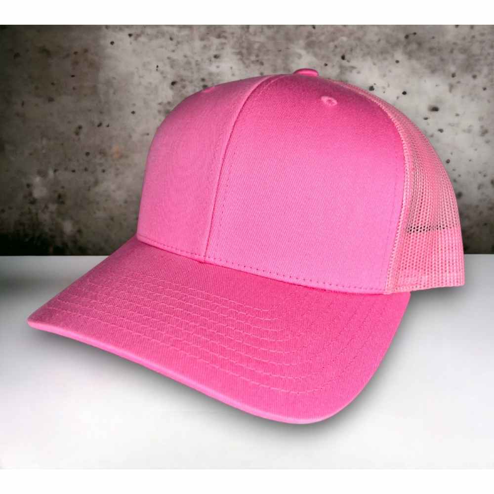 YUPOONG 6606 TRUCKER All-Pink