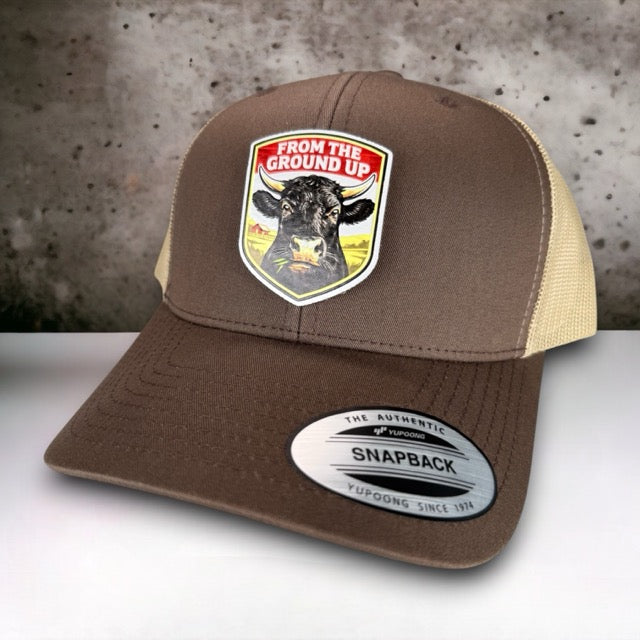 From The Ground Up custom leather patch hats by CAPHEAD (photo 2 of 6)
