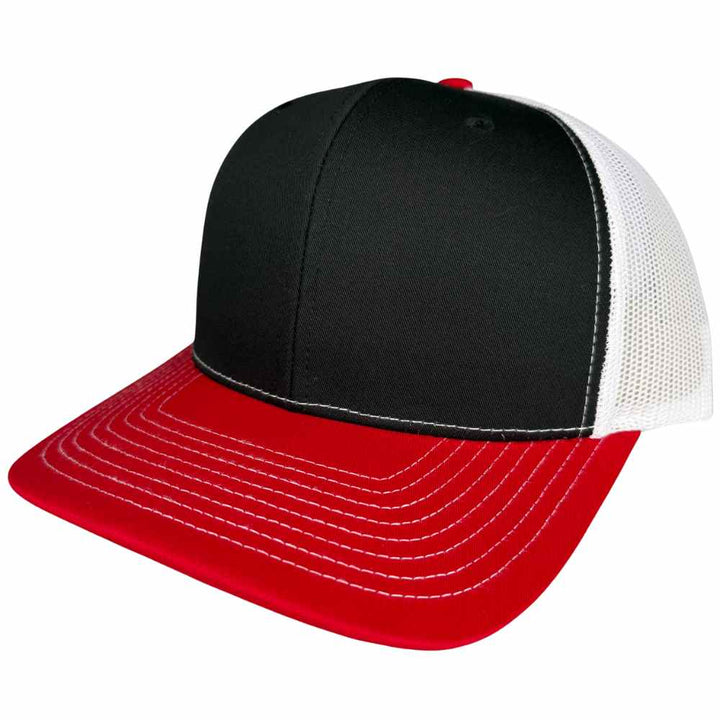 RICHARDSON 112 TRUCKER - Gris chiné/Bleu royal