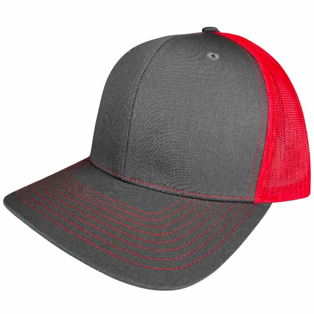 RICHARDSON 112 TRUCKER - Gris chiné/Bleu royal