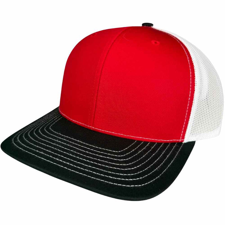 RICHARDSON 112 TRUCKER - Gris chiné/Bleu royal