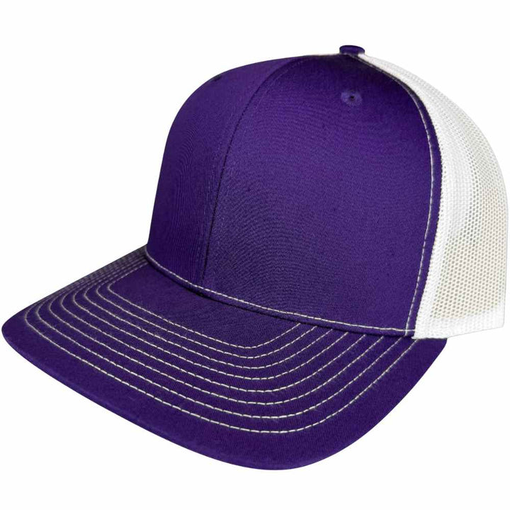 RICHARDSON 112 TRUCKER - Gris chiné/Bleu royal