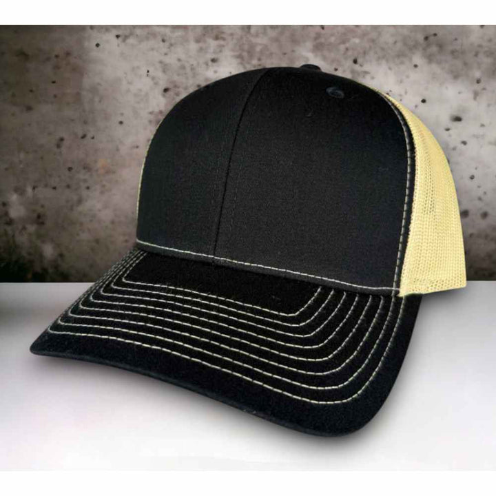 RICHARDSON 112 TRUCKER - Gris chiné/Bleu royal