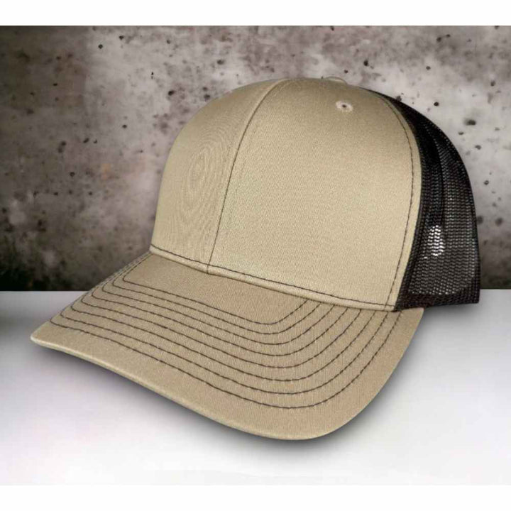 RICHARDSON 112 TRUCKER - Gris chiné/Bleu royal