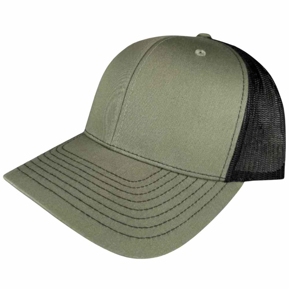 RICHARDSON 112 TRUCKER - Gris chiné/Bleu royal