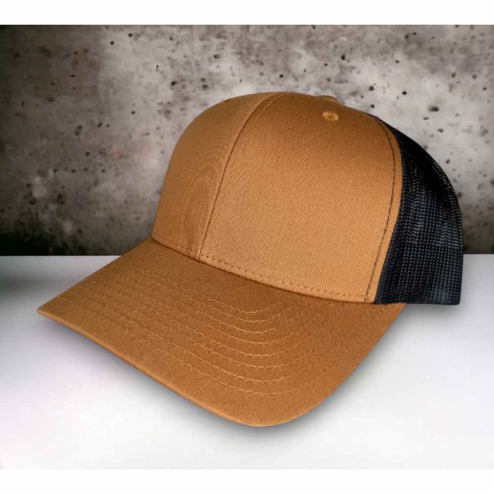 YUPOONG 6606 TRUCKER - Caramel/Black