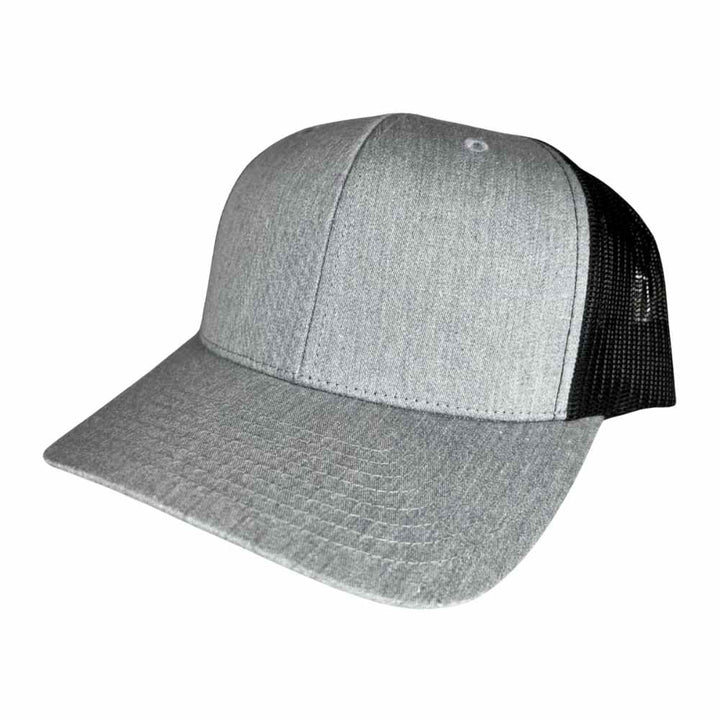 YUPOONG 6606 TRUCKER - Heather/Black