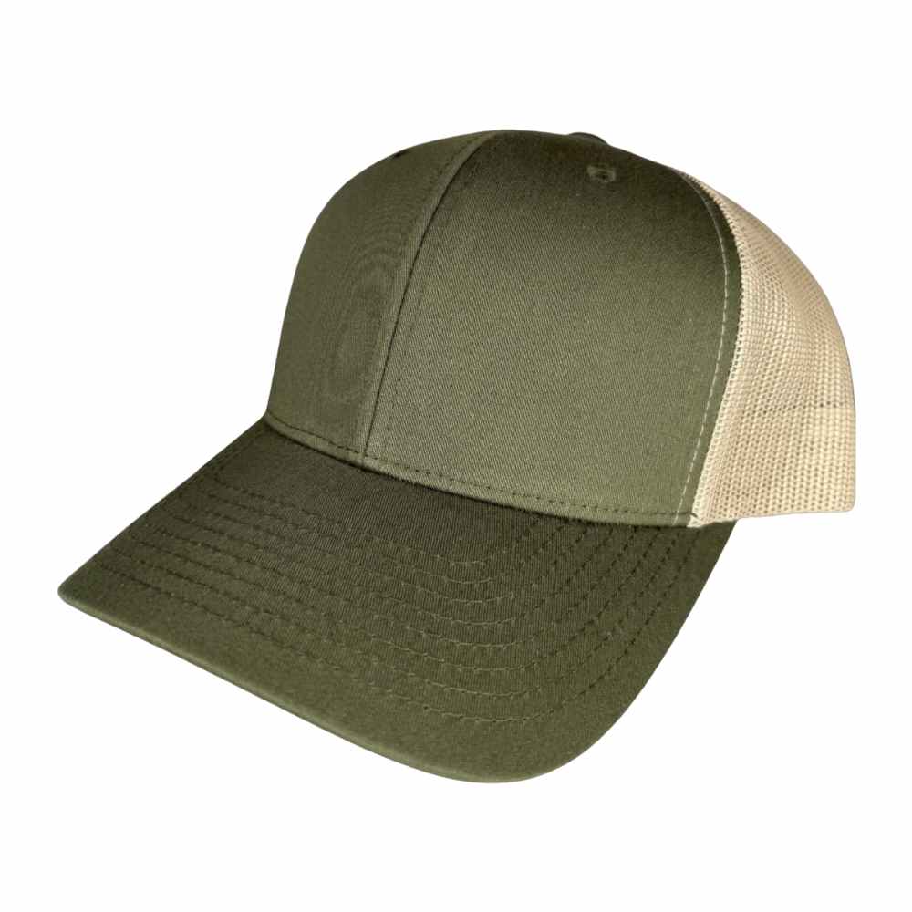 YUPOONG 6606 TRUCKER - Moss/Khaki