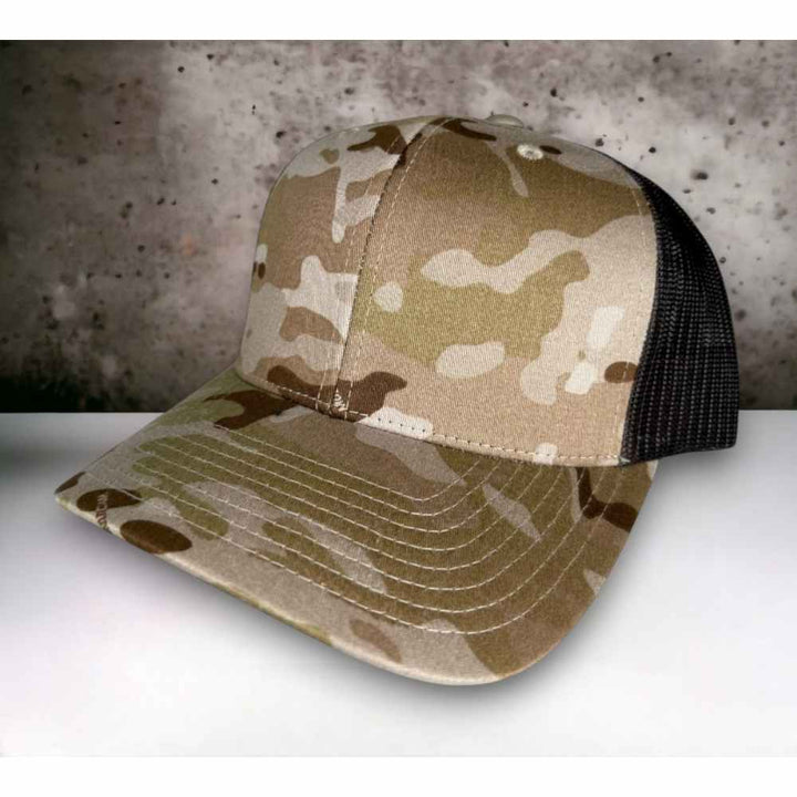YUPOONG 6606 TRUCKER - Multicam Arid/Brown
