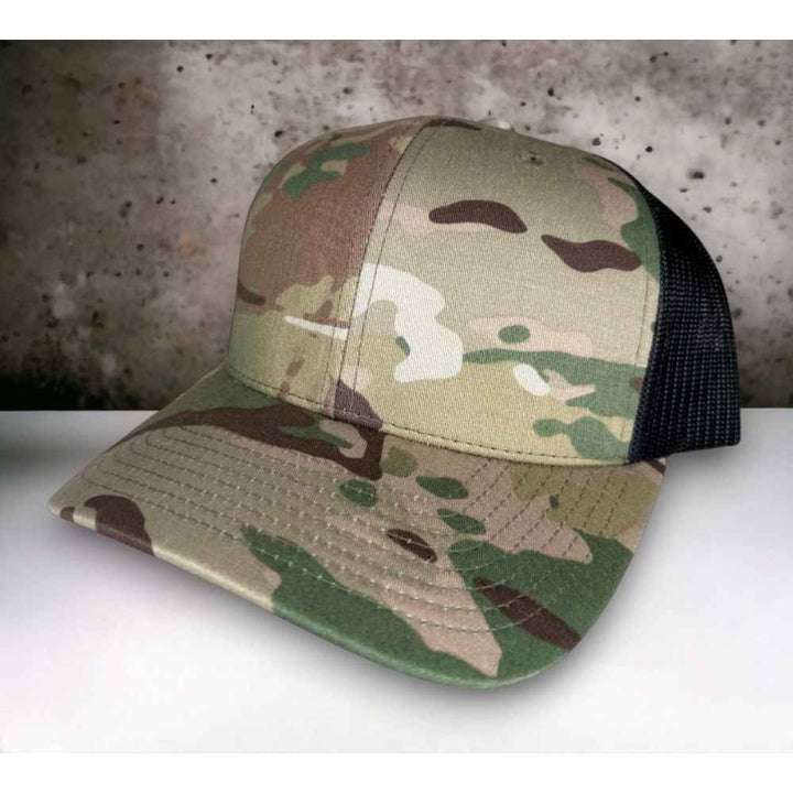 YUPOONG 6606 TRUCKER - Multicam Green/Black
