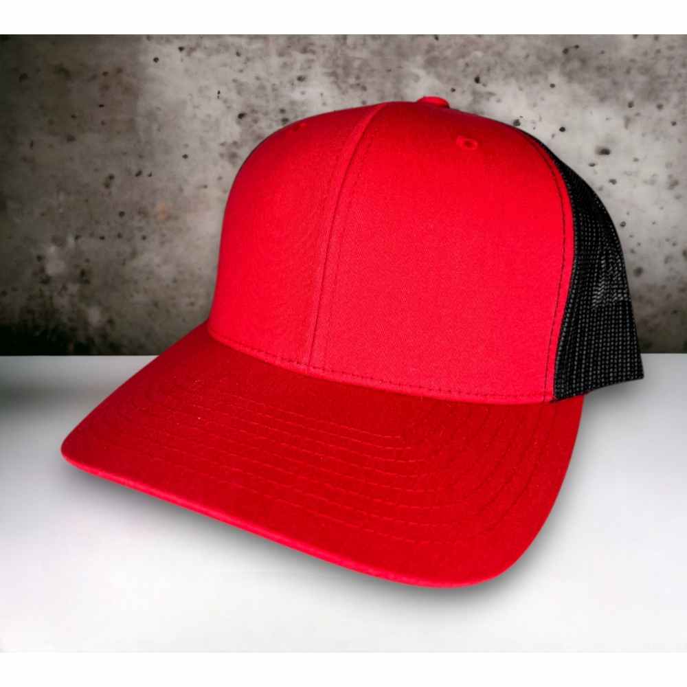 YUPOONG 6606 TRUCKER - Red/Black