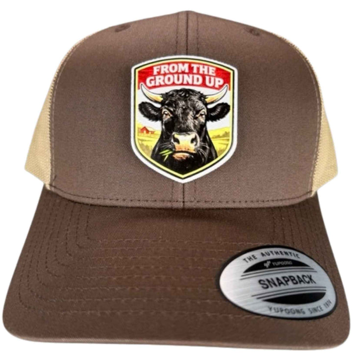 From The Ground Up custom leather patch hats by CAPHEAD (photo 5 of 6)